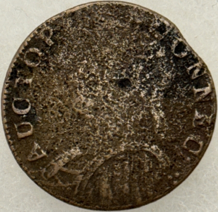 Colonials 1787 CONNECTICUT COLONIAL COPPER, BUST LEFT, AUCTOPI – FILLER