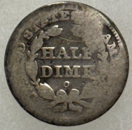 Liberty Seated Half Dimes 1842-O SEATED LIBERTY HALF DIME – LOW GRADE CIRCULATED, BUT TOUGH!