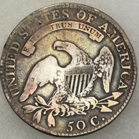 Early Halves 1818 CAPPED BUST HALF DOLLAR – CIRCULATED!