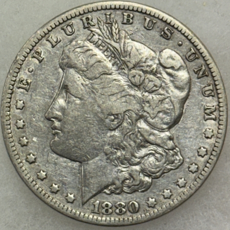 Morgan Dollars 1880-CC $1 MORGAN DOLLAR REV OF 1878, NICE HIGH GRADE CIRC EXAMPLE! CARSON CITY!