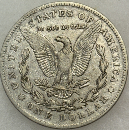 Morgan Dollars 1880-CC $1 MORGAN DOLLAR REV OF 1878, NICE HIGH GRADE CIRC EXAMPLE! CARSON CITY!