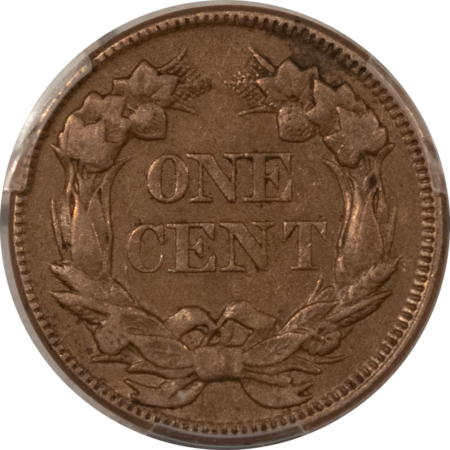 Flying Eagle 1857 FLYING EAGLE CENT – PCGS AU-53