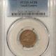 Indian 1862 INDIAN CENT – PCGS AU-58, NICE ORIGINAL!