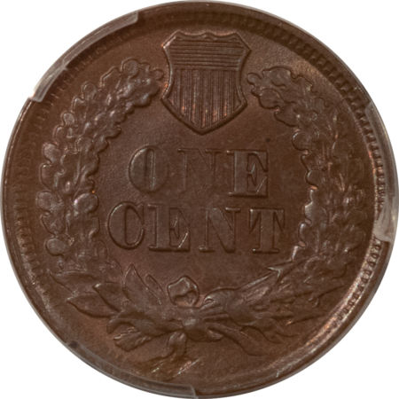 Indian 1867 INDIAN CENT – PCGS MS-63 BN, CHOICE & SMOOTH!