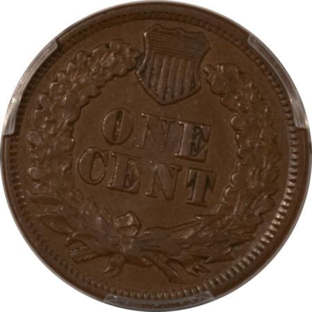 Indian 1869 INDIAN CENT – PCGS XF-45, SMOOTH & PLEASING!