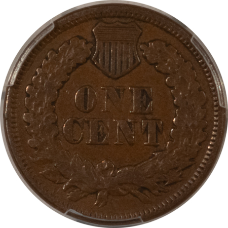 Indian 1869/69 INDIAN CENT, RPD FS-301 S-3, PCGS VF-20, POPULAR REPUNCHED DATE!