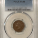 Indian 1870 INDIAN CENT – PCGS AU-55, LOOKS BU! PREMIUM QUALITY++!