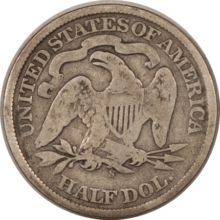 Half Dollars 1871-S SEATED LIBERTY HALF DOLLAR – PLEASING CIRCULATED EXAMPLE!