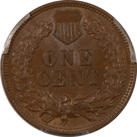 Indian 1874 INDIAN CENT – PCGS MS-62 BN, LOOKS CHOICE!