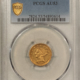 $2.50 1907 $2.50 LIBERTY GOLD QUARTER EAGLE – NGC MS-64, CAC APPROVED!