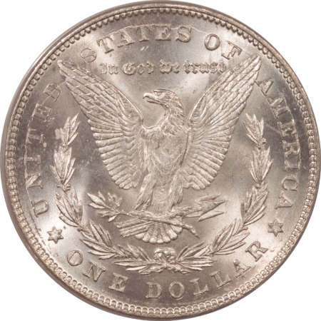Dollars 1878 7TF $1 MORGAN DOLLAR, REVERSE OF 1878 – PCGS MS-61, OLD GREEN HOLDER!