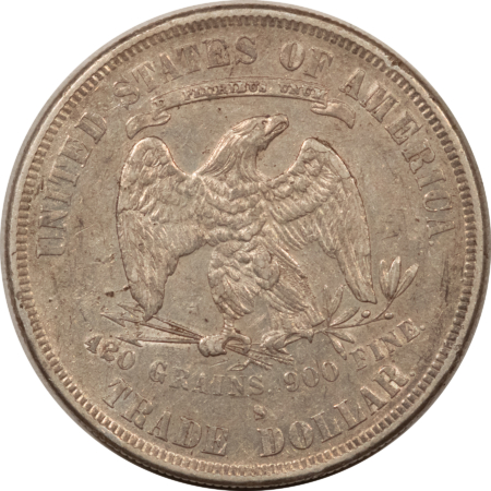 Dollars 1878-S $1 TRADE DOLLAR – FRESH LUSTROUS HIGH GRADE EXAMPLE!