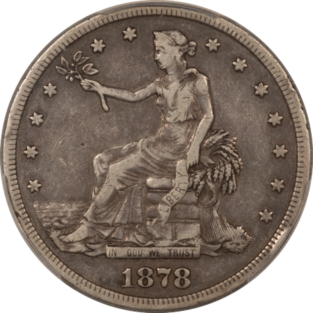 Dollars 1878-S $1 TRADE DOLLAR – PCGS F-15