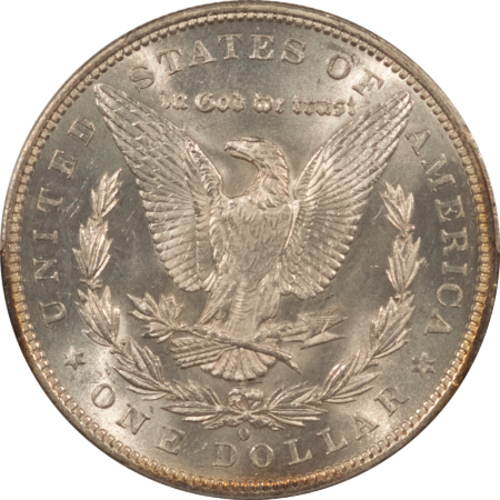 Dollars 1879-O $1 MORGAN DOLLAR – PCGS MS-63, WHITE & FLASHY!