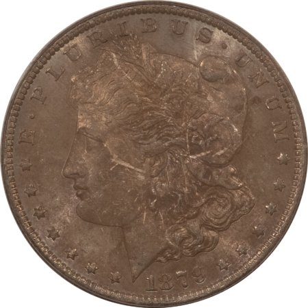 Dollars 1879-O $1 MORGAN DOLLAR – PCGS MS-63, TONED! OLD GREEN HOLDER!