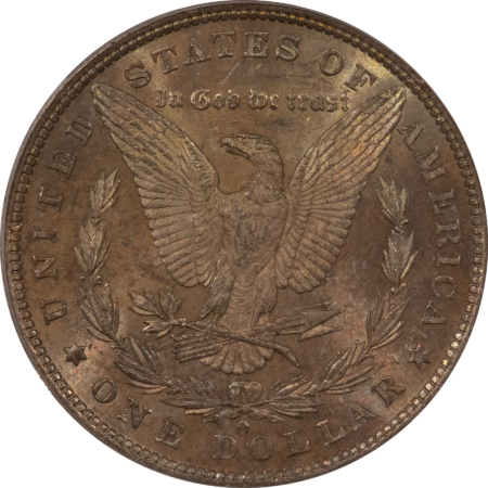 Dollars 1879-O $1 MORGAN DOLLAR – PCGS MS-63, TONED! OLD GREEN HOLDER!
