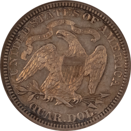 Liberty Seated Quarters 1880 PROOF SEATED LIBERTY QUARTER – NGC PF-61, REALLY PRETTY & PREMIUM QUALITY!