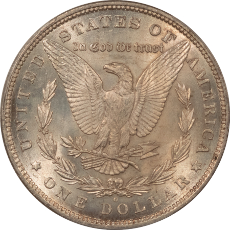 Dollars 1880-O $1 MORGAN DOLLAR – PCGS MS-62, LOOKS 63+! PREMIUM QUALITY!