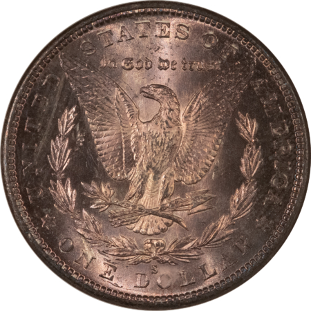 Dollars 1880-S $1 MORGAN DOLLAR – NGC MS-63, FATTY! PRETTY & PREMIUM QUALITY!