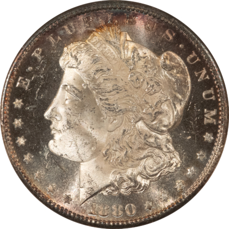 Dollars 1880-S $1 MORGAN DOLLAR – NGC MS-63, FATTIE! SUPER PRETTY & PREMIUM QUALITY!