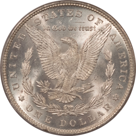 Dollars 1881 $1 MORGAN DOLLAR – PCGS MS-63, OLD GREEN HOLDER & PREMIUM QUALITY!