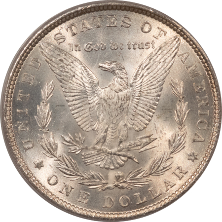 Dollars 1881 $1 MORGAN DOLLAR – PCGS MS-64, OLD GREEN HOLDER & PREMIUM QUALITY!