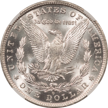 Dollars 1881-O $1 MORGAN DOLLAR – NGC MS-61, BLAST WHITE