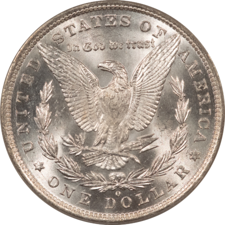 Dollars 1881-O $1 MORGAN DOLLAR – PCGS MS-63, 64+ QUALITY, OLD GREEN HOLDER & PQ!