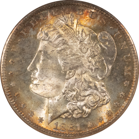 Dollars 1881-S $1 MORGAN DOLLAR – NGC MS-64, FATTIE! PRETTY & PREMIUM QUALITY!