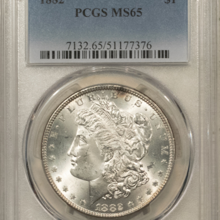 Dollars 1882 $1 MORGAN DOLLAR – PCGS MS-65