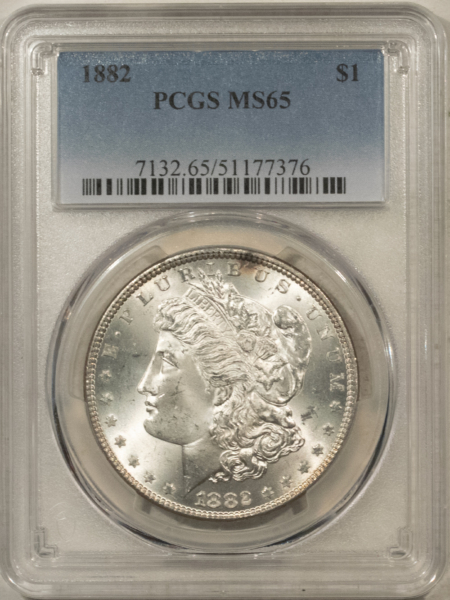 Dollars 1882 $1 MORGAN DOLLAR – PCGS MS-65