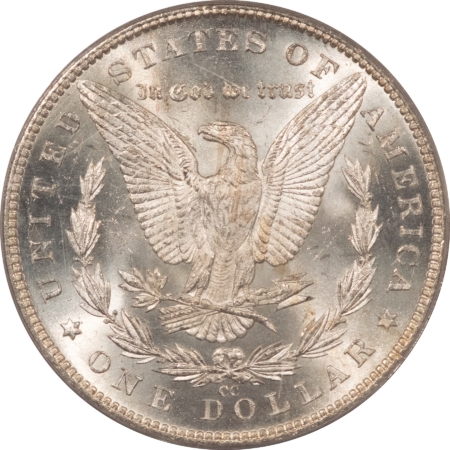 Dollars 1882-CC $1 MORGAN DOLLAR – PCGS MS-63, OLD GREEN HOLDER, PQ! CARSON CITY!