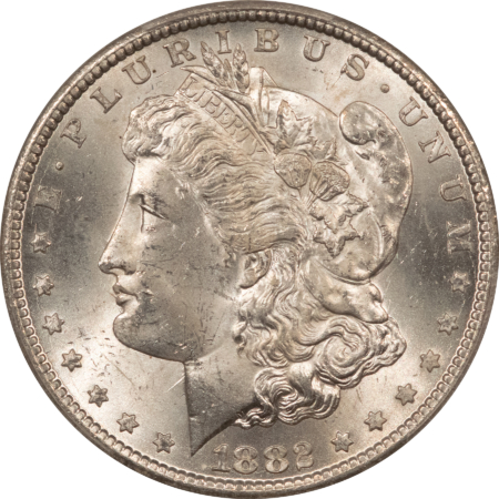Dollars 1882-CC $1 MORGAN DOLLAR – PCGS MS-64, CARSON CITY!