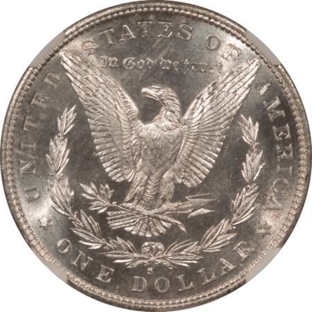 Dollars 1882-S $1 MORGAN DOLLAR – NGC MS-67, A PRISTINE HEADLIGHT!