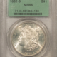 Dollars 1882-S $1 MORGAN DOLLAR – NGC MS-67, A PRISTINE HEADLIGHT!