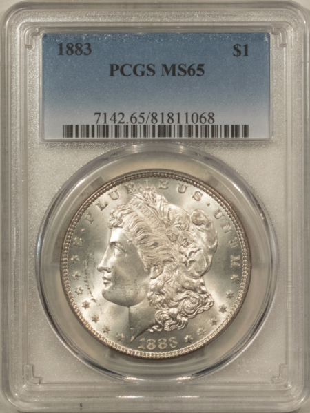 Dollars 1883 $1 MORGAN DOLLAR – PCGS MS-65