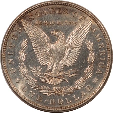 Dollars 1884 $1 MORGAN DOLLAR – UNCIRCULATED WITH VERY DEEP MIRRORS ON BOTH SIDES!