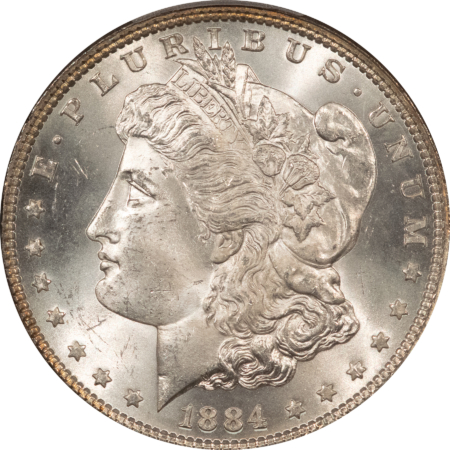 Dollars 1884 $1 MORGAN DOLLAR – PCGS MS-65