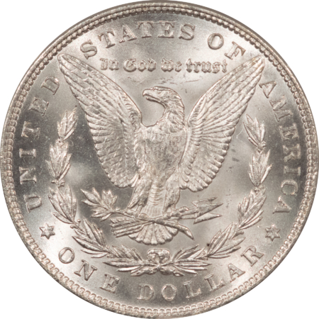Dollars 1885 $1 MORGAN DOLLAR – PCGS MS-64, OLD GREEN HOLDER & PREMIUM QUALITY!