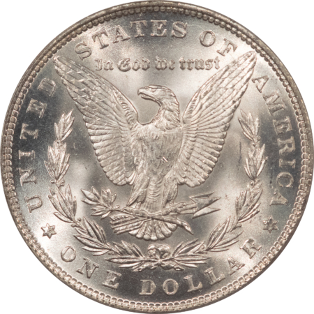 Dollars 1885 $1 MORGAN DOLLAR – PCGS MS-64, OLD GREEN HOLDER & PREMIUM QUALITY!