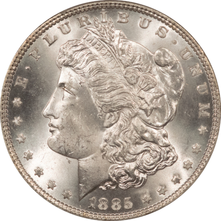 Dollars 1885 $1 MORGAN DOLLAR – PCGS MS-65