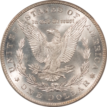 Dollars 1886 $1 MORGAN DOLLAR – PCGS MS-64, OLD GREEN HOLDER & PREMIUM QUALITY!