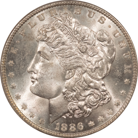 Dollars 1886 $1 MORGAN DOLLAR – PCGS MS-66