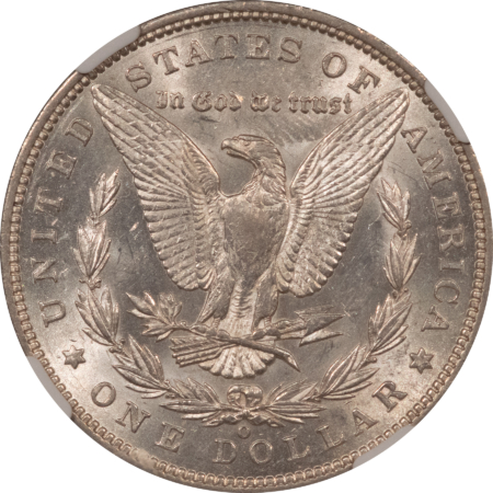 Dollars 1886-O $1 MORGAN DOLLAR – NGC AU-58, FRESH, CLOSE TO UNC!