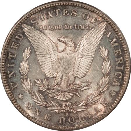 Dollars 1886-S $1 MORGAN DOLLAR – PCGS MS-63, PL OBVERSE!