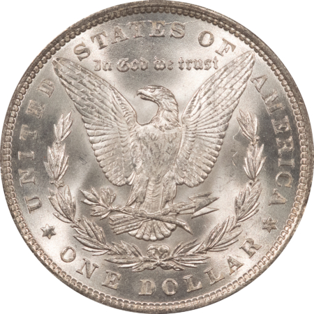 Dollars 1887 $1 MORGAN DOLLAR – PCGS MS-65+, LOOKS 66! PREMIUM QUALITY!