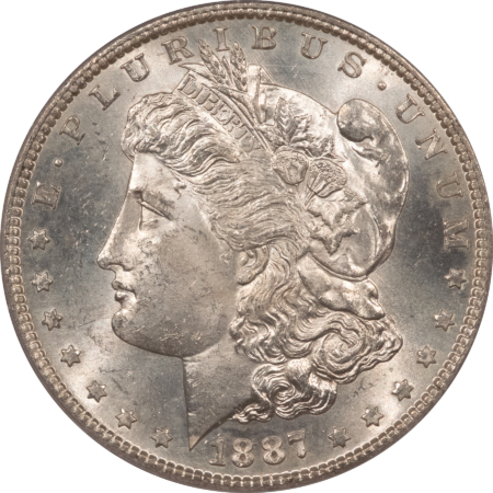Dollars 1887-S $1 MORGAN DOLLAR – PCGS MS-63