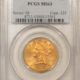 $5 1909-D $5 INDIAN GOLD HALF EAGLE – PCGS MS-64, CAC APPROVED!