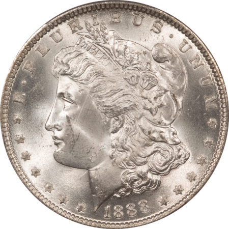 Dollars 1888 $1 MORGAN DOLLAR – PCGS MS-65