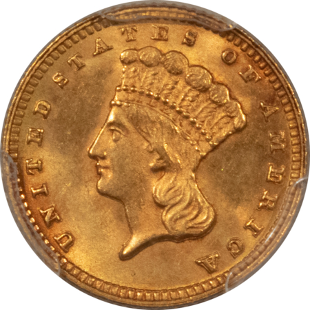 $1 1888 $1 GOLD DOLLAR – PCGS MS-63